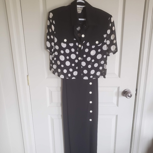 Joseph Ribkoff Perky Polka dot - Picture 1 of 7